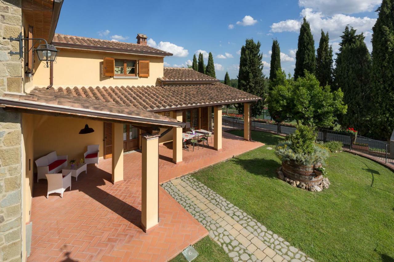 Poggio Pellicciaia Villa Arezzo Dış mekan fotoğraf