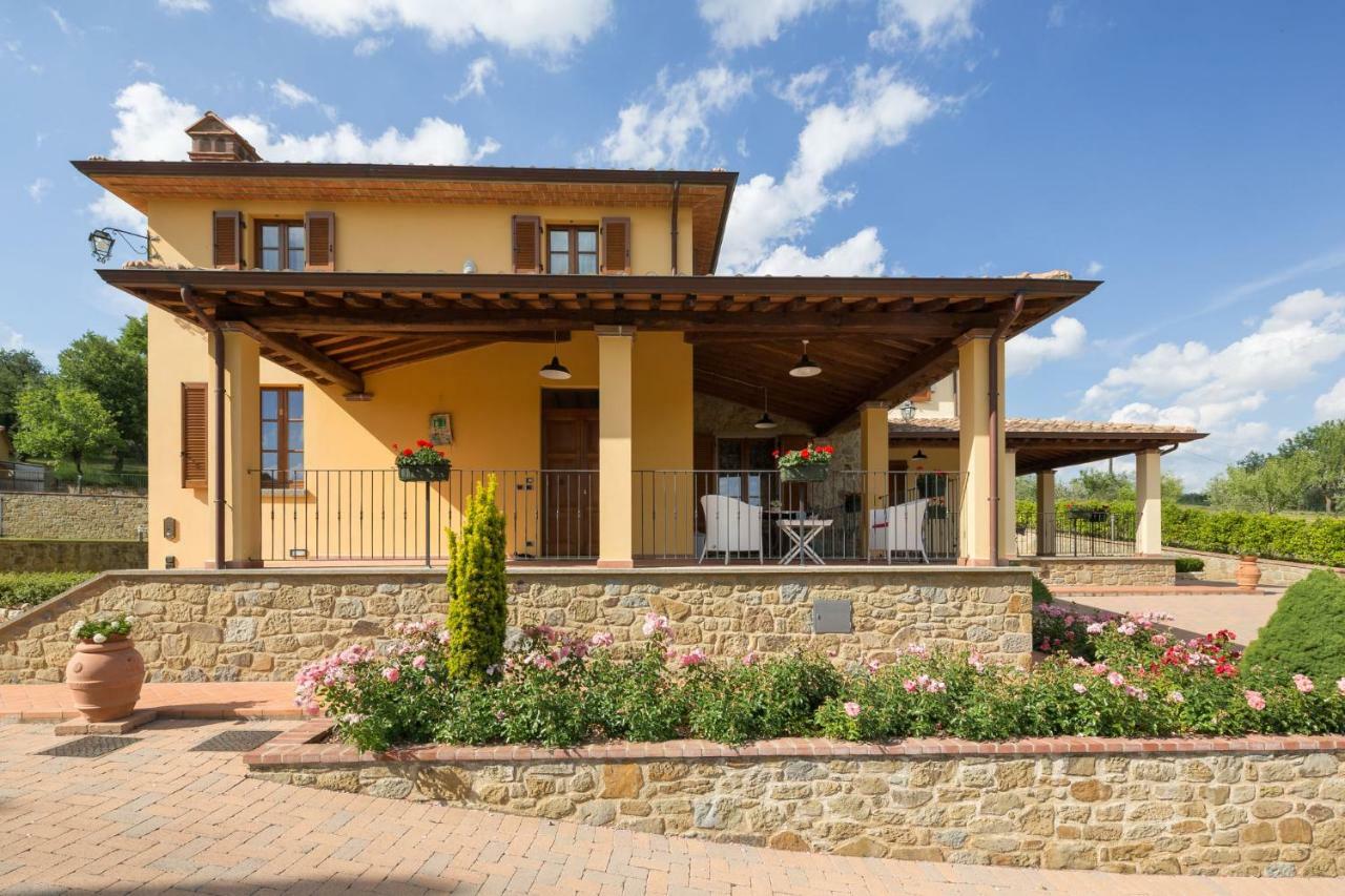 Poggio Pellicciaia Villa Arezzo Dış mekan fotoğraf